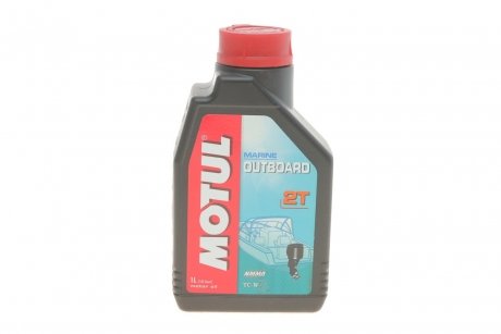 Масло Outboard 2T (1L) (102788) MOTUL 851811