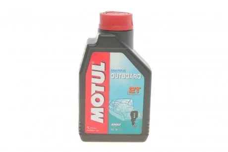 Олива Outboard 2T (1L) (102788) MOTUL 851811
