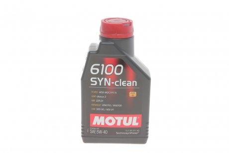 Олива 6100 Syn-clean SAE 5W40 1L MOTUL 854211