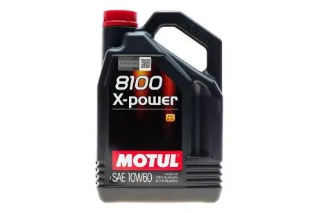 Олива 8100 X-power SAE 10W60 4L MOTUL 854841