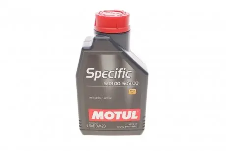 Масло Specific 508 00 509 00 SAE 0W20 1L MOTUL 867211