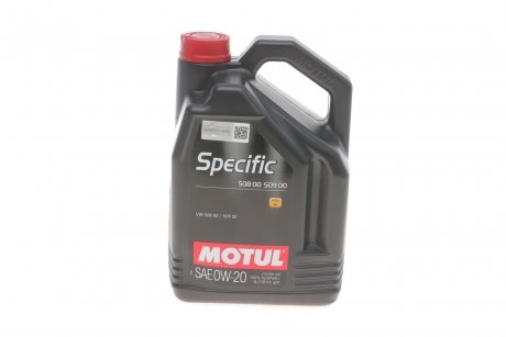 Олива Specific 508 00 509 00 SAE 0W20 5L MOTUL 867251