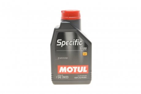 Олива Specific 5122 SAE 0W20 1L MOTUL 867601