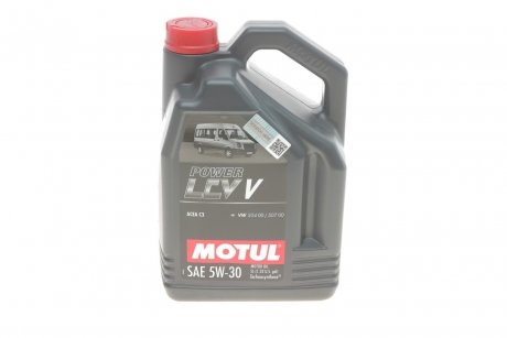 Масло моторное 5W30 Power LCV V (5L) 109907 MOTUL 874251