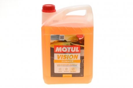 Омыватель стекла лето (5л) Vision Summer Remover от насекомых 5л/107789 MOTUL 992706