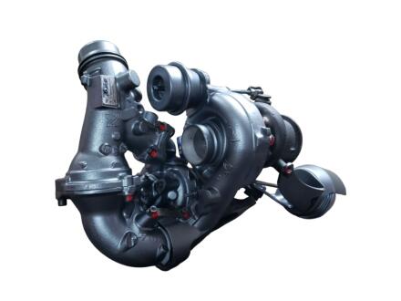 Турбина восстановленная Bi-Turbo в сборе MERCEDES-BENZ C-CLASS (W204) 08- MSG 10009700076