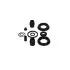 Ремкомплект тормозного суппорта FIAT 500 07-,500 C 09-; HYUNDAI COUPE (GK) 01-09, COUPE (RD) 96-02, ELANTRA (XD) MSG 234005-MSG (фото 3)
