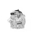 Компресор кондиціонера новий PEUGEOT 4007 (GP) 07-13; MITSUBISHI LANCER X (CY/Z_A) 08-; CITROEN C-CROSSER (EP_) 07-12 MSG AC0054 (фото 4)