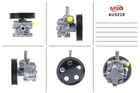 Насос ГУР відновлений Audi A4 04-08, Audi A4 00-06 MSG AU021R
