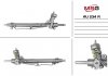 Рулевая рейка с ГУР восстановленная AUDI A4 (8E2, B6) 00-04,A4 Avant (8E5, B6) 01-04,A4 кабрио (8H7, MSG AU234R (фото 1)