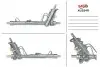 Рулевая рейка с ГУР восстановленная AUDI A1 (8X1) 10-15,A1 Sportback (8XA) 11-15 MSG AU254R (фото 1)