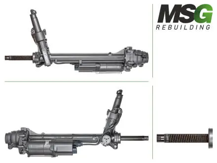 Рульова рейка з ЕУР відновлена BMW X6 F16 14-20, BMW X5 F15 13-18 LA MSG BW411.NLA0.R