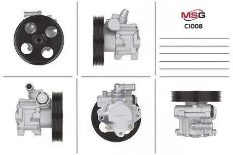 Насос ГПК новий CITROEN C5 01-04,C5 04-,C5 Break 01-04,C5 Break 04-;FIAT SCUDO 07-,SCUDO фургон MSG CI008