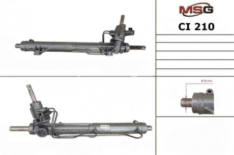 Рулевая рейка с ГУР восстановленная CITROEN C5 2001-2004 MSG CI210R