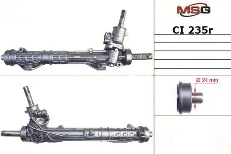 Рульова рейка з ГУР відновлена Peugeot 308 (T7) 07-19, Peugeot 3008 09-16, Citroen Berlingo 08-18 MSG CI235R
