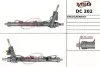 Рулевая рейка с ГПК новая DACIA Duster 2010-,RENAULT Duster 2010-,RENAULT Captur Kaptur(HHA) 2.0 16V 2013- MSG DC202 (фото 1)