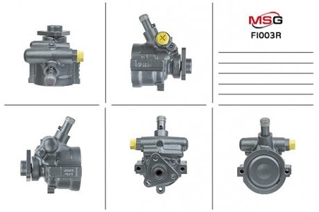 Насос ГУР восстановленный ALFA ROMEO 145 1994-1996,146 1994-1997; FIAT DUCATO 1994-2002 MSG FI003R