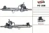 Рулевая рейка из ГПК новая FORD TRANSIT CONNECT (P65_, P70_, P80_) 02-13; FORD TOURNEO CONNECT I 02-13 MSG FO208 (фото 1)
