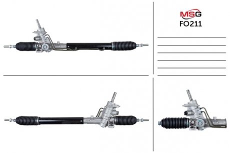 Рулевая рейка с ГПК новая VW Sharan 2000-,SEAT Alhambra 2002-,FORD Galaxy 2000-2006 MSG FO211