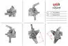 Насос ГУР відновлений Honda Accord CG/СH 98-02 MSG HO024R (фото 1)