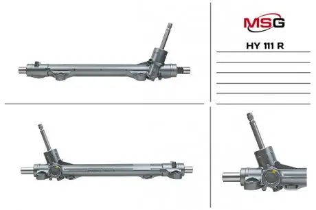 Рульова рейка без ГУР відновлена Hyundai i-30 12-17, Kia Cerato 12-18, Kia Ceed 12-19 MSG HY111R