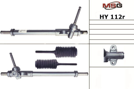 Рулевая рейка без ГУР восстановленная HYUNDAI i20 2008-2013 MSG HY112R