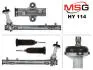 Рулевая рейка без ГПК новая HYUNDAI SANTA FE III 2012-2018; KIA SORENTO II 2009- MSG HY114 (фото 1)