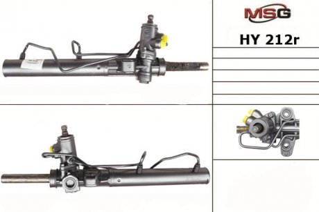 Рулевая рейка с ГУР восстановленная HYUNDAI MATRIX (FC) 01-10 MSG HY212R