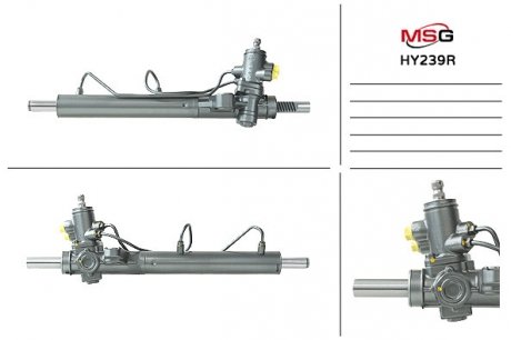 Рулевая рейка с ГУР восстановленная HYUNDAI MATRIX 2005-2010 MSG HY239R