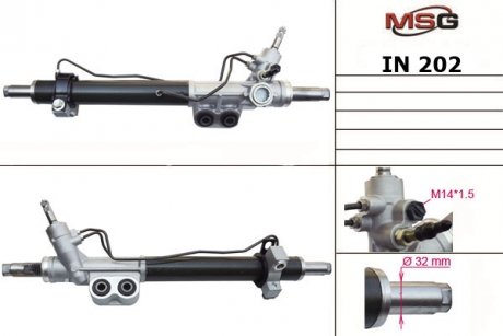 Рулевая рейка из ГПК новая INFINITY QX 56 04-,NISSAN ARMADA 03-,TITAN 03-, PATHFINDER 05- MSG IN202