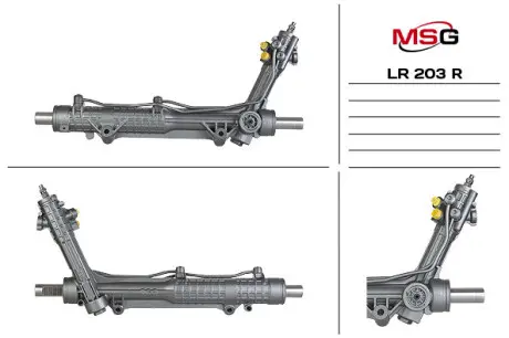 Рульова рейка з ГУР відновлена Range Rover 02-12 MSG LR203R