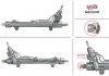 Рулевая рейка с ГУР восстановленная MERCEDES-BENZ GL-CLASS (X164) 06-09,M-CLASS (W164) 05-09 MSG ME224R (фото 1)