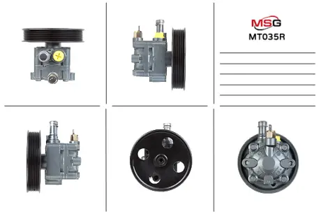 Насос ГУР відновлений Mitsubishi Galant 04-12 MSG MT035R