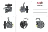Насос ГУР відновлений Renault Latitude 10-15, Nissan Teana 03-08, Nissan Murano 02-08 MSG NI028R (фото 1)