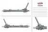 Рульова рейка без ГУР відновлена Nissan Micra 03-10, Nissan Note 05-12 MSG NI104R (фото 1)