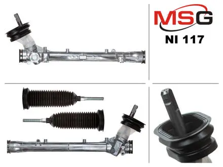 Рульова рейка без ГПК нова NISSAN TIIDA 2007-2014 MSG NI117
