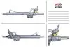 Рульова рейка з ГУР відновлена Nissan Pathfinder R51 04-14, Nissan Navara 05-15 MSG NI239R (фото 1)