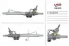 Рульова рейка з ГУР відновлена Nissan Pathfinder R51 04-14, Nissan Navara 05-15 MSG NI239R (фото 2)