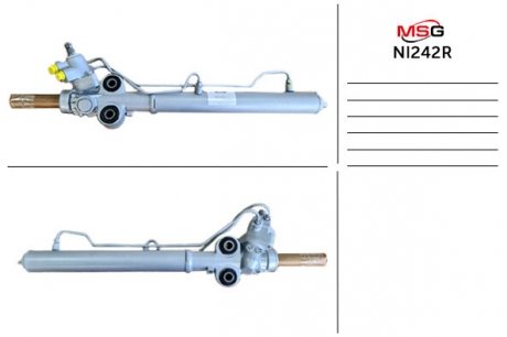 Рулевая рейка с ГУР восстановленная NISSAN 350 Z (Z33) 2003-2008 MSG NI242R