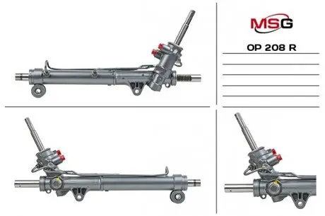 Рульова рейка з ГУР відновлена MSG OP208R