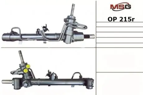 Рульова рейка з ГУР відновлена Opel Zafira A 99-05, Opel Astra G 98-05 MSG OP215R