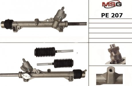 Рулевая рейка из ГПК новая PEUGEOT 405 1987-1993 MSG PE207