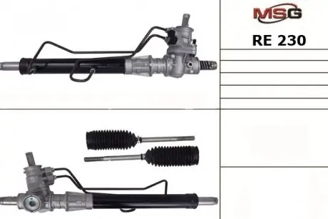 Рульова рейка з ДПК нова DACIA SOLENZA 2003-;NISSAN KUBISTAR (X76) 2003-,KUBISTAR 2003-;RENAULT KANGOO (MSG RE230