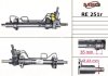 Рулевая рейка с ГУР восстановленная RENAULT Clio 1998-2005,RENAULT Symbol 2005- MSG RE251R (фото 1)