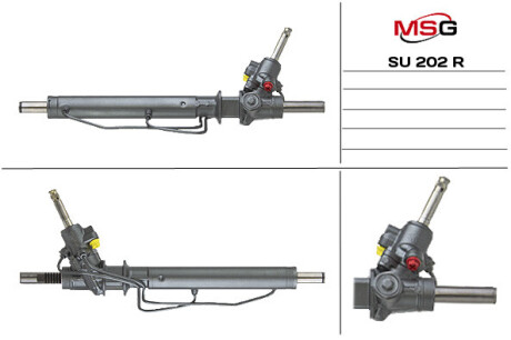 Рулевая рейка с ГУР восстановленная SUBARU Forester S11 2002-2003,SUBARU Impreza G11 2000-2003 MSG SU202R