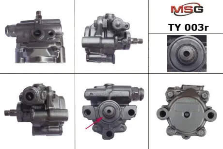 Насос ГУР відновлений Toyota Camry 01-06, Lexus RX 98-03, Lexus RX 03-09 MSG TY003R