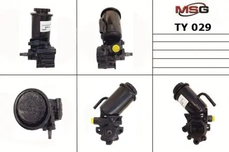 Насос ГУР новий Toyota 4Runner 96-02, Toyota Tacoma 95-04, Toyota Land Cruiser Prado 90 96-02 MSG TY029