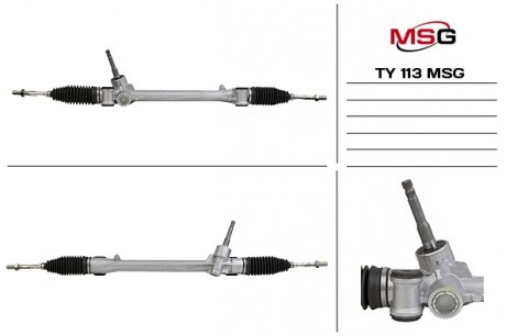 Рулевая рейка без ГПК новая TOYOT YARIS/VITZ 07- MSG TY113