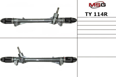 Рулевая рейка без ГУР восстановленная TOYOTA VENZA 2008- MSG TY114R