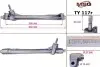 Рульова рейка без ГУР відновлена Toyota RAV4 HYBRID 15-18, Toyota RAV4 13-18, Lexus NX 14-21 MSG TY117R (фото 1)